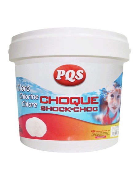 Cloro de choque granulado, bote 5 kg