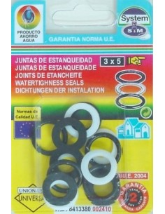 JUNTA FONTAN 1-2' SURTIDO S M 15 PZ