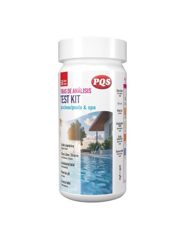 Test kit tiras 6 funciones, 50 uds