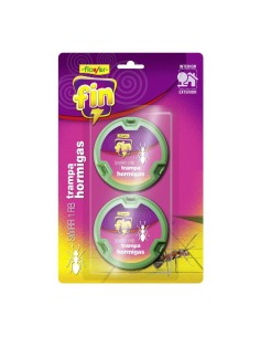 Trampa portacebos antihormigas fin, blíster 2 uds x 10 g