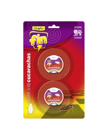 Trampa portacebo anticucarachas fin, formato gel, blíster 2 uds x 4 g