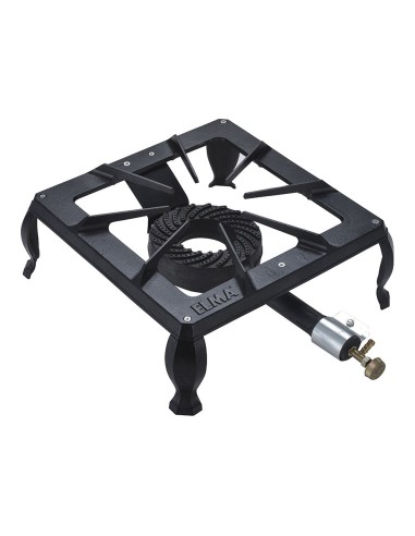 Hornillo a gas de hierro fundido, 6,5 kw, classic, 40 x 40 x 16 cm