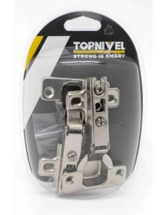 BISAGRA CAZOLETA M-MAD RECTA 35MM 2 PZ