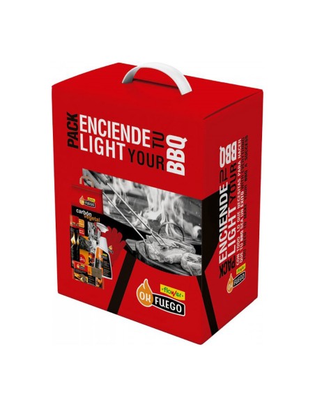Pack enciende tu barbacoa ok fuego