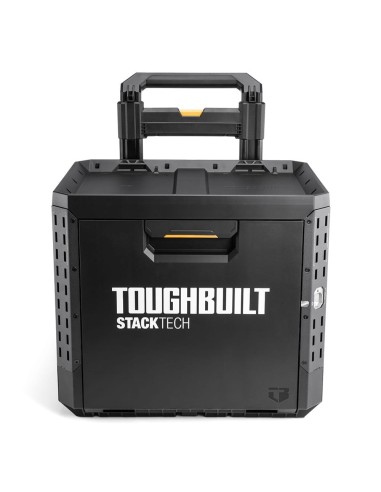 Maletín con ruedas de 1 cajón con cierre, stacktech, 57 x 48 x 67 cm