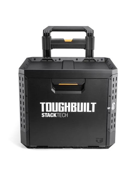 Maletín con ruedas de 1 cajón con cierre, stacktech, 57 x 48 x 67 cm