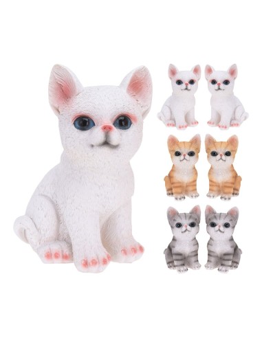 Gato de polipiedra, modelos variados, 110 x 80 x 145 mm