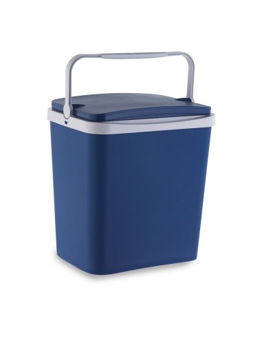 Nevera de camping 29 l, color azul, 39,5 x 29,5 x 43 cm