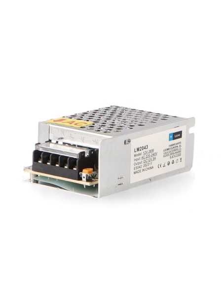 Fuente de Alimentación Para Tiras Led 36W 12Vdc