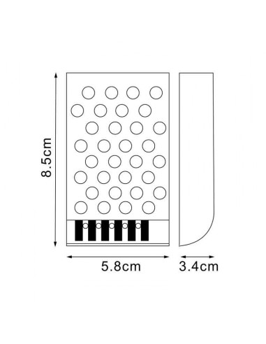 Fuente de Alimentación Para Tiras Led 36W 12Vdc