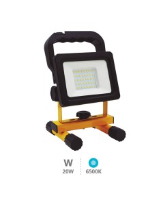 Proyector LED Battali con batería 20W 6500K IP54