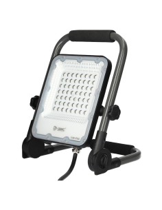 Proyector aluminio LED con soporte móvil 30W 6500K IP65 Gris