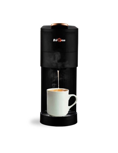 Cafetera multicap 4 en 1, 1400 w, negra
