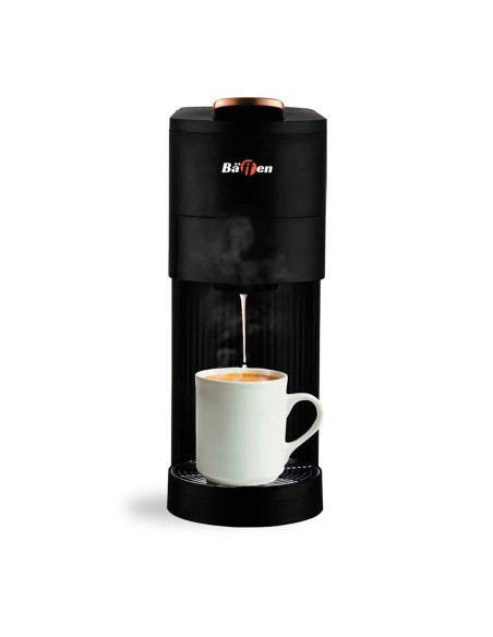 Cafetera multicap 4 en 1, 1400 w, negra