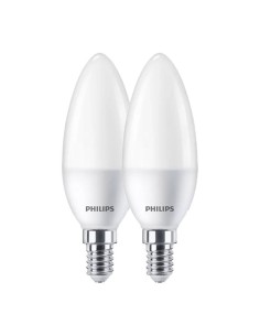 Bombilla vela led e14, 7w, 806 lm, 2700 k, luz cálida, 2 uds