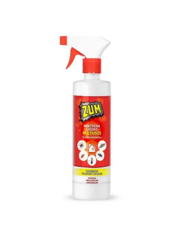 Insecticida pulverizador para insectos voladores y rastreros, 500 ml