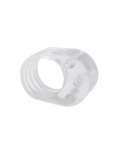 Tope puerta manilla amortiguador tp16, transparente, 30 x 22 x 13 mm