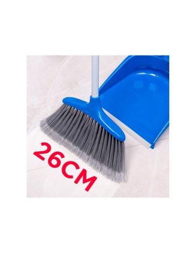 RECOGEDOR ABATIBLE M/METALICO + CEPILLO 90MM