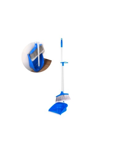 RECOGEDOR ABATIBLE M/METALICO + CEPILLO 90MM