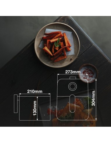 Freidora sin aceite Sabiri 3,2L