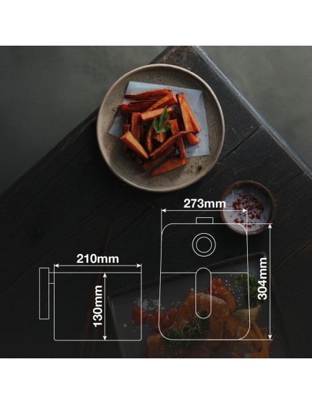 Freidora sin aceite Sabiri 3,2L