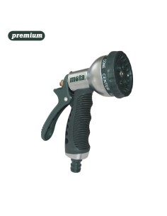 Pistola de riego metalica ar22 con conector