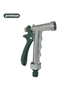 Pistola de riego aluminio ar12 con conector