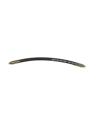 Racor flexible para engrase con trenza de acero 400 mm
