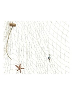 RED PESCA DECORATIVA CON ELEMENTOS DECORATIVOS 150 200CM