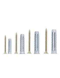 TACO + TORNILLO PF 10x50 + Tornillo 6  - 25 + 25 uds