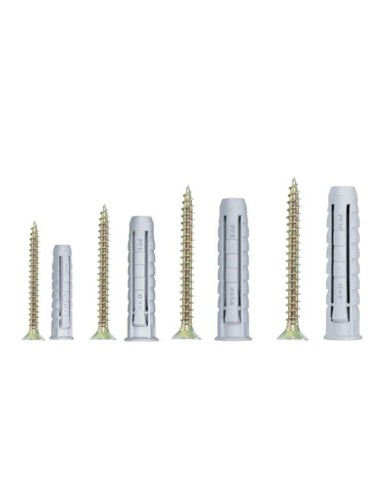 TACO + TORNILLO PF 10x50 + Tornillo 6  - 25 + 25 uds