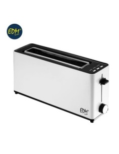 TOSTADORA RANURA LARGA  " WHITE DESIGN"   900W   EDM