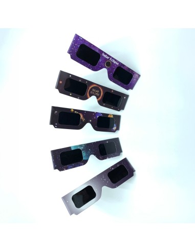 Gafas para eclipse solar modelos variados