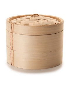 Vaporera de bambú, ø20 cm