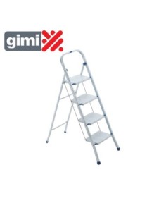 TABURETE ESCALERA TIKO 4 PELDAÑOS MA  150KG 154113 GIMI
