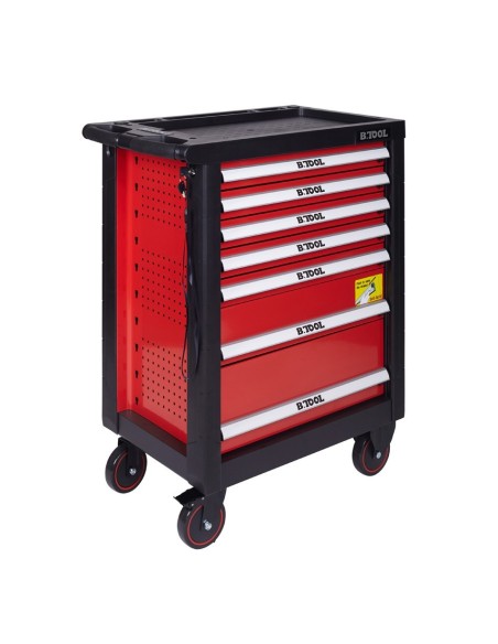 CARRO HERRAM TALLER MOVIL 7 CAJ. ASLAK