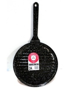 GRILL PLANCHA 24 24CM RAYAS C-M H.VITRIF LA IDEAL