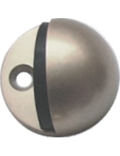 TOPE PUERTA LU  CON TORNILLO NIQUEL SATINADO