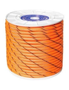 CUERDA NYLON DOBLE TRENZA ESCALADA 06MM NJA-NEG MADEJA