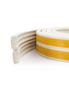 BURLETE CAUCHO TIPO E 6M 9MM BLANCO