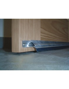 BURLETE BASCULANTE INT E T,ALUMINIO 93CM PLATA 128290