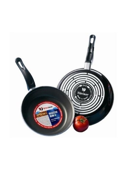 SARTEN COC 18CM ANT.TEFLON BLACK NE A-ESM VITRINOR
