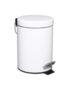 PAPELERA PARA WC COLOR BLANCO 3L