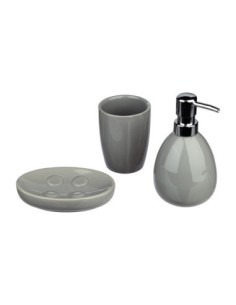 CONJUNTO PARA BAÑO MODELO SUN COLOR GRIS