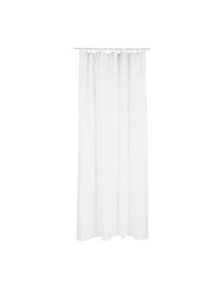 CORTINA DE BAÑO   POLYESTER   BLANCA    180 200CM
