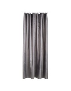 CORTINA PARA BAÑO   POLYESTER   GRIS   180 200CM