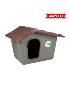 CASETA ECO MINI 100% MATERIAL RECICLADO CON DOBLE REJILLA DE VENTILACIÓN 60 50 4