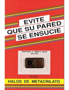 EMBELLECEDOR SIMON 31METACRILATO DOBLE 2 PZ 1130UNIDAD