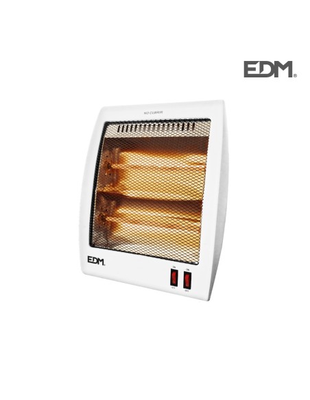 ESTUFA DE CUARZO   MODELO PLANO   ANTI VUELCO   500 1000W EDM