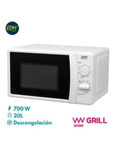 S.OF.  MICROONDAS   "BASIC LINE" CON GRILL   20 LITROS   700W   EDM